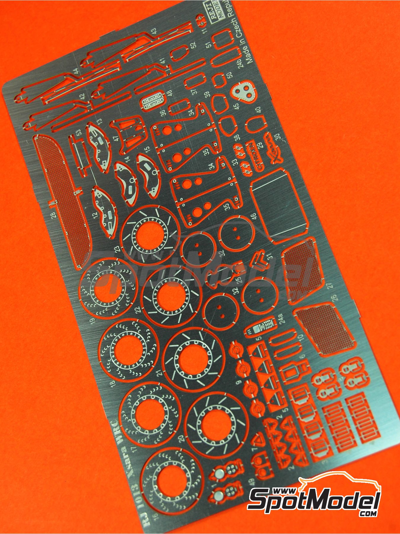 Reji Model 1013: Detail up set 1/24 scale - Citroen Xsara WRC